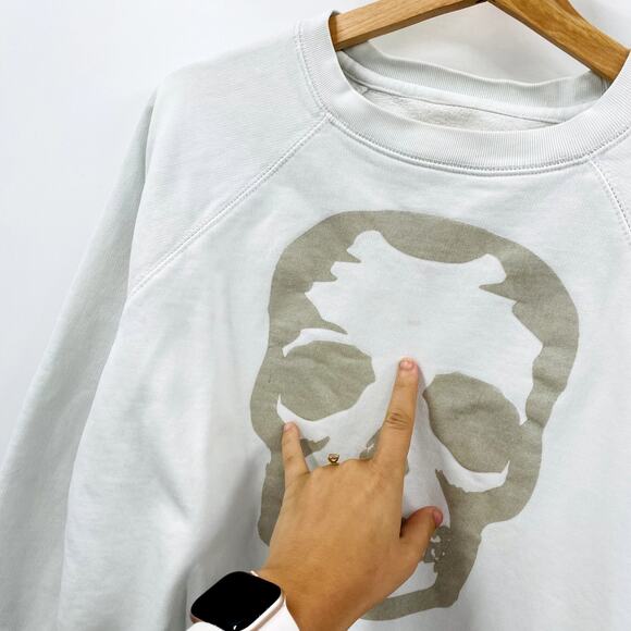 Zadig & Voltaire light blue skull sweatshirt - Picture 4 of 5